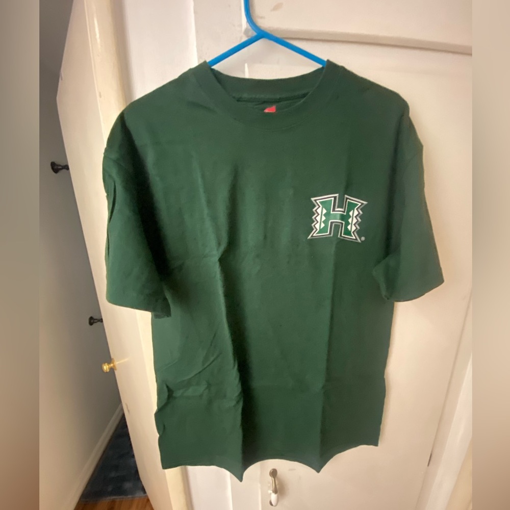 University of Hawaii Green Shirt - sz Large